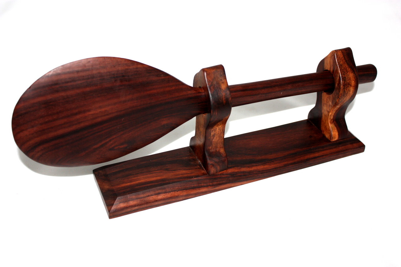 Ebony paddle 16" on stand - Desktop Home Office Decor | #ari330140 Ebony paddle 16" on stand - Desktop Home Office Decor | #ari330140